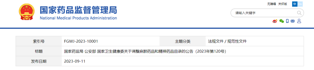 依托咪酯列入第二类精神药品目录！依托咪酯检测，势在必行